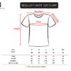 regular tshirt size chart